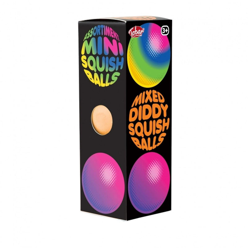 Tobar - Balles De Squish Diddy Mixte ( Pqt 3 ) - Limolin 