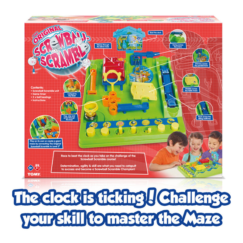 Tomy - Screwball Scramble - Marble Run Game - Limolin 