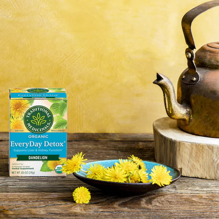 Traditional Medicinals - Everyday Detox Dandelion16 Tbags - Limolin 