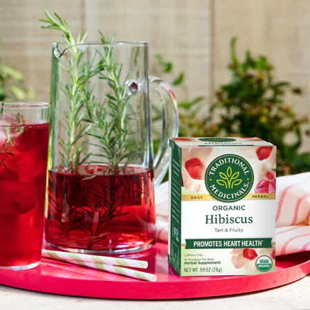 Traditional Medicinals - Organic Hibiscus 16 Tbags - Limolin 