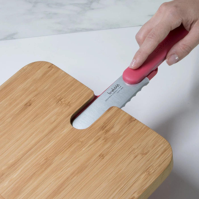 Trebonn - Artù Integrated Knife Bread 2/St Coral - Limolin 