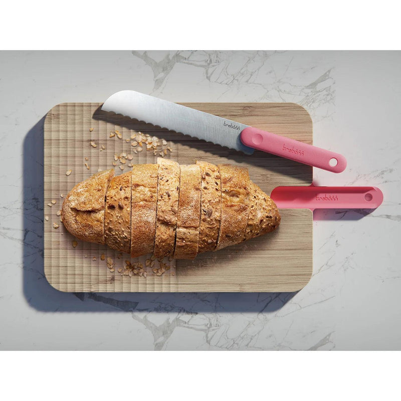 Trebonn - Artù Integrated Knife Bread 2/St Coral - Limolin 