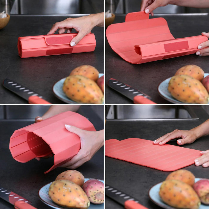 Trebonn - Roll Cutting Board Blue-Grey - Limolin 