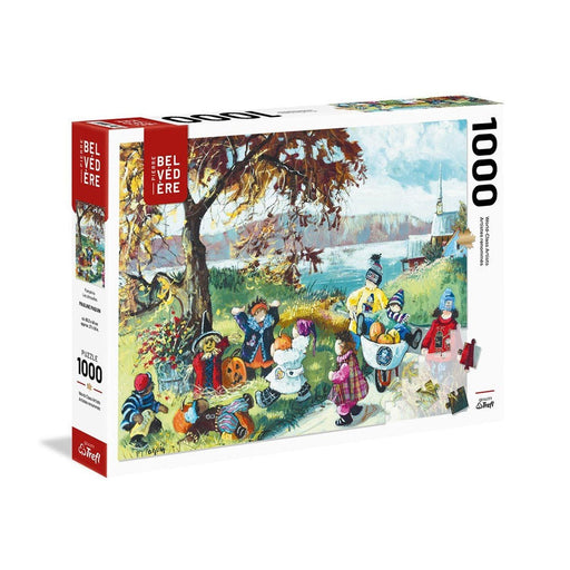 Trefl - P Paquin Pumpkins (1000-Piece Puzzle) - Limolin 