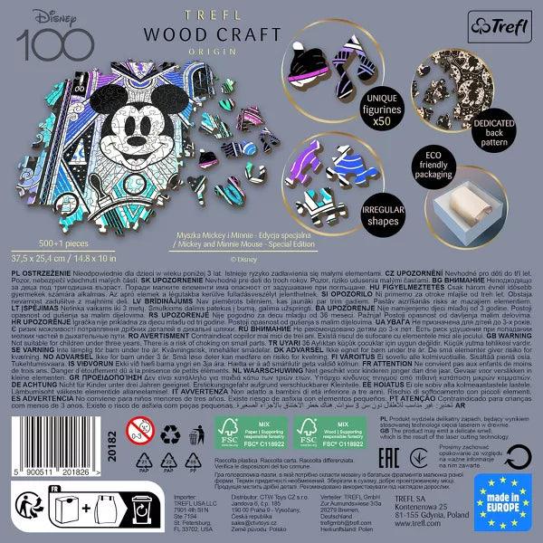 Trefl - Puzzle - Disney 100Th Anniversary - 500Pc - Limolin 