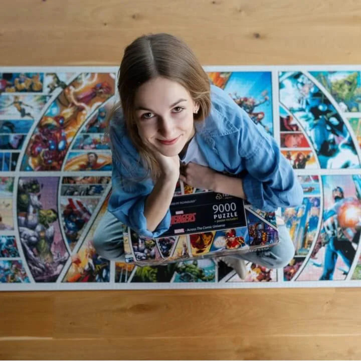 Trefl - 9000 Piece Jigsaw Puzzle - Prime Uft - Marvelacross The Comic Universe