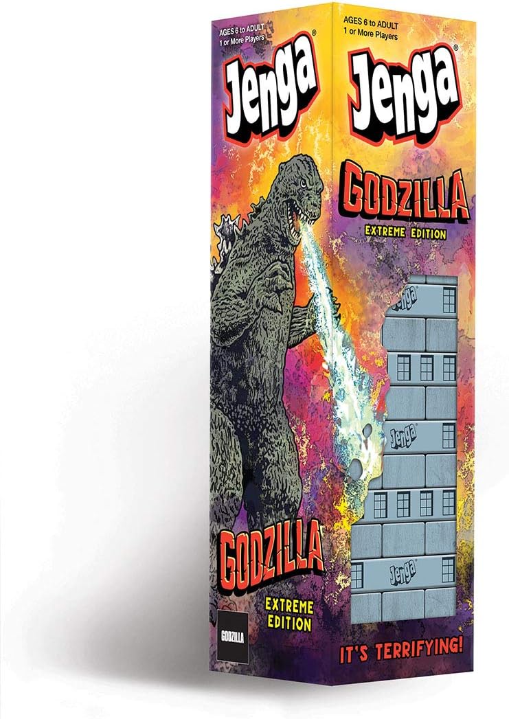 USAopoly - Jenga - Godzilla - Limolin 