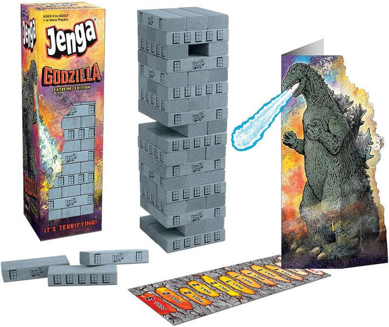 USAopoly - Jenga - Godzilla - Limolin 