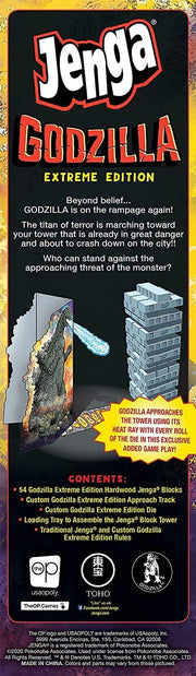USAopoly - Jenga - Godzilla - Limolin 