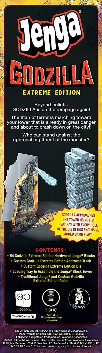 USAopoly - Jenga - Godzilla - Limolin 