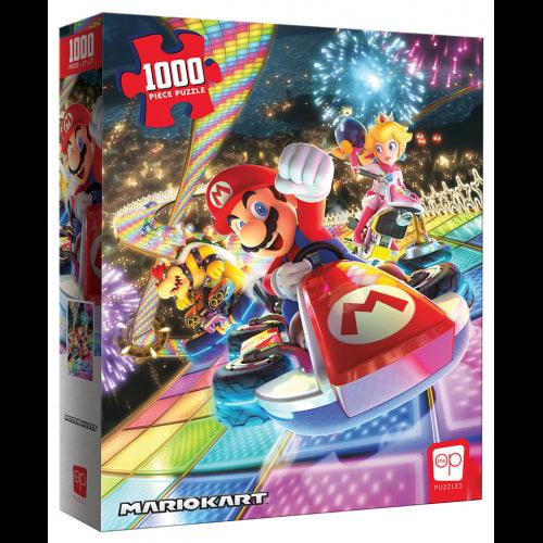 USAopoly - Puzzle - Mario Kart Rainbow Road (1000-Piece Puzzle) - Limolin 