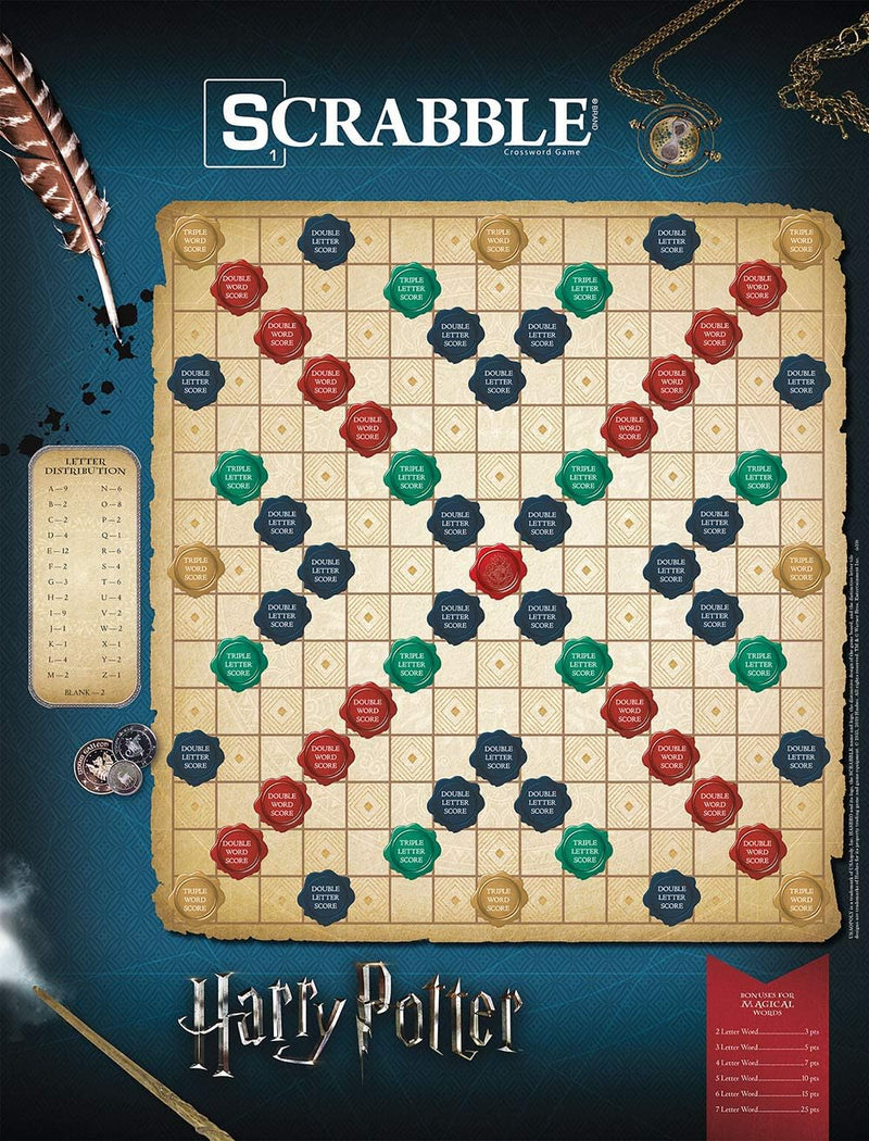USAopoly - Scrabble - World of Harry Potter - Limolin 