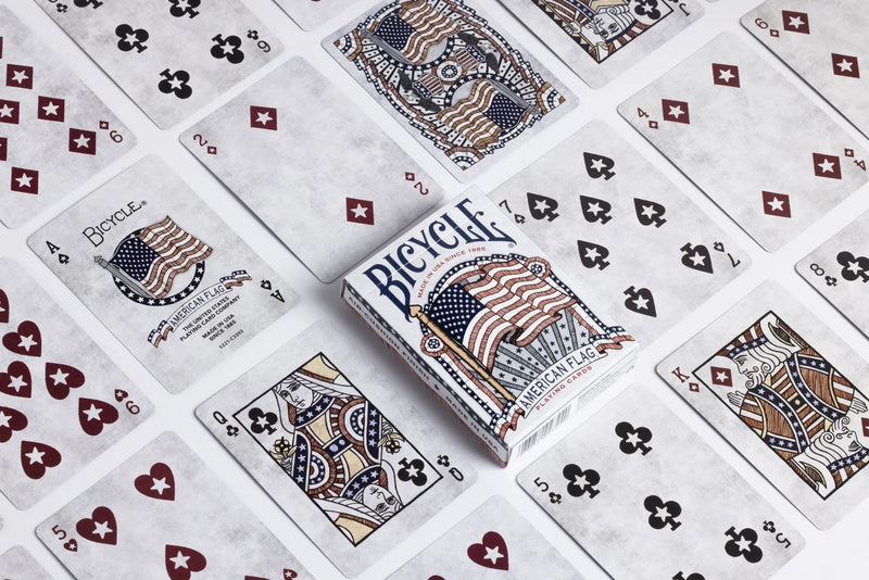 Bicycle - American Flag - Limolin 