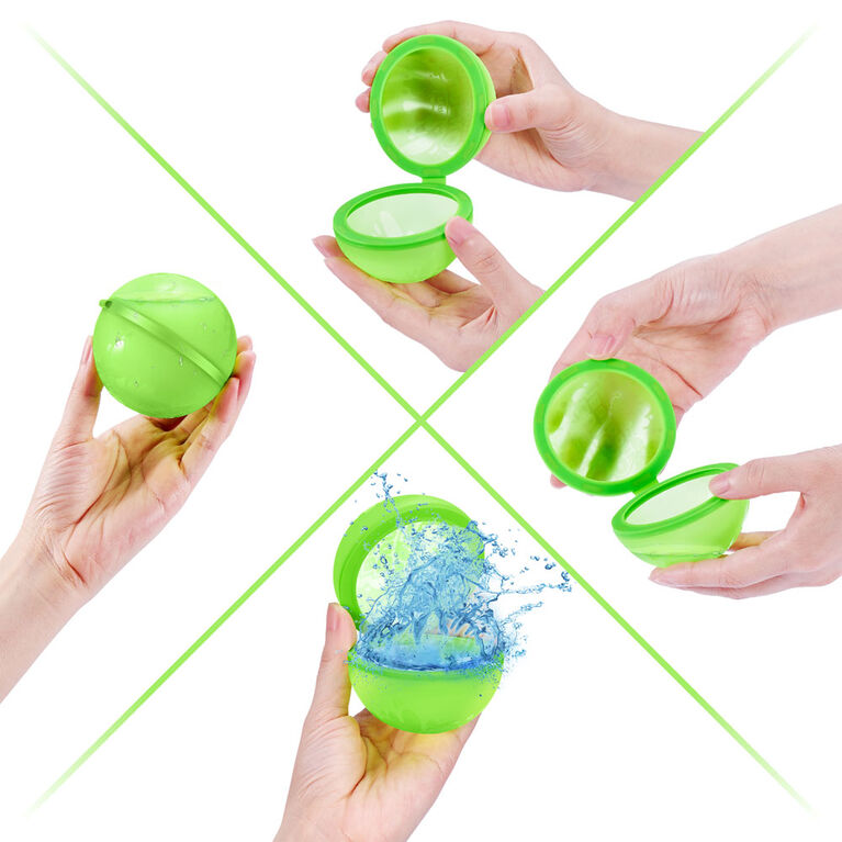 University Games - BUNCH O BALLOONS - REUSABLE WATER BALLOONS 6PK - Limolin 