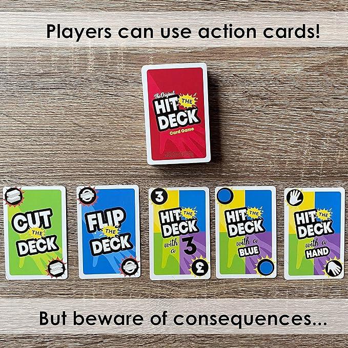 University Games - Hit The Deck - (Peggable) Card Game - Limolin 