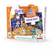 University Games - Jumbo Floor Puzzles - Out In Space - Limolin 
