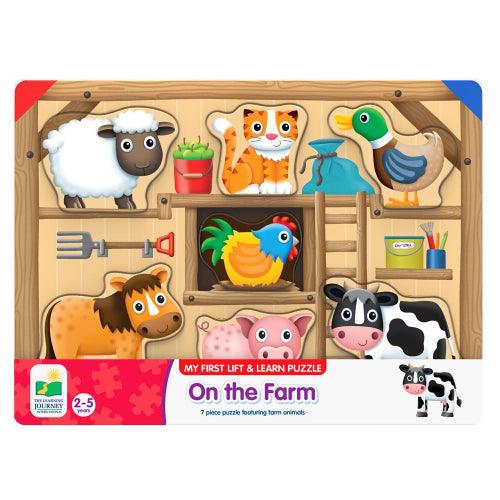 University Games - My First Lift & Learn - On The Farm - Limolin 