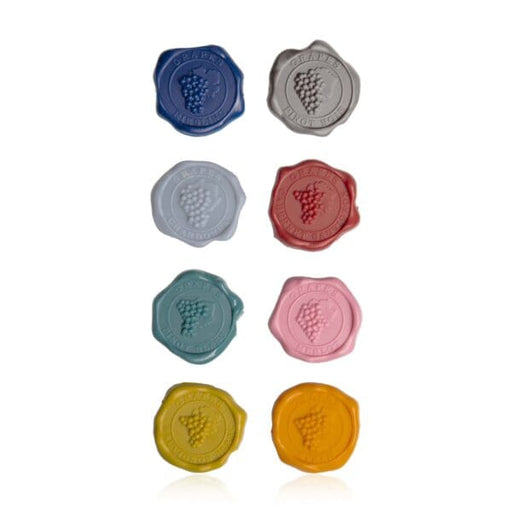 VACUVIN - Glass Markers Classic Set 8/ST - Limolin 