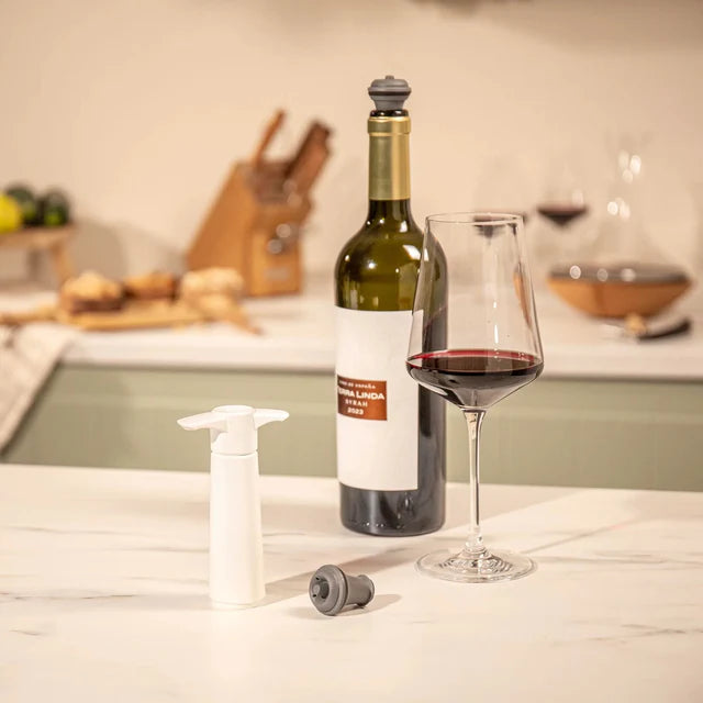 VACUVIN - Wine Saver Set 2/ST White - Limolin 
