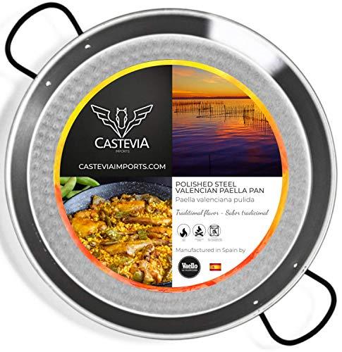 Vaello - Paella Pan Polished Steel 26cm/10" - Limolin 