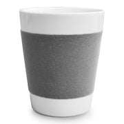 Velour - Grey Band Porcelain Mug - Limolin 