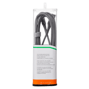 Ventev - Charge & Sync USB-C to USB-A Cable 10ft Alloy - Steel Gray (AC10 - STL256519) - Limolin 