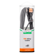 Ventev - Charge & Sync USB-C to USB-A Cable 10ft Alloy - Steel Gray (AC10 - STL256519) - Limolin 