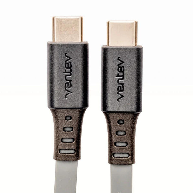Ventev - Charge & Sync USB-C to USB-C 20 Cable 6ft Gray (FC6 - GRY255970) - Limolin 