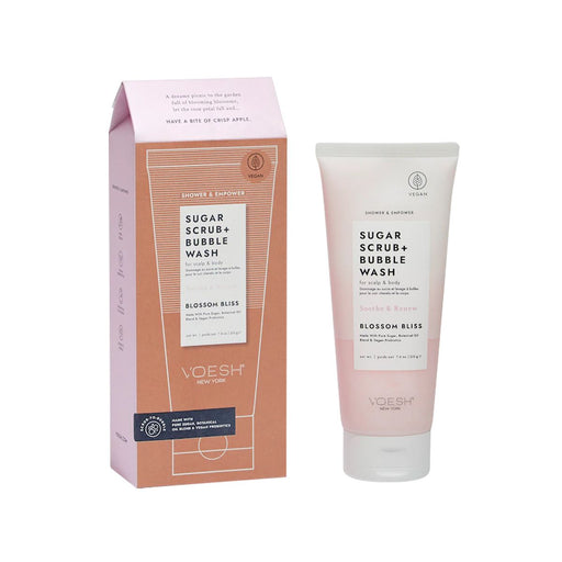 Voesh - Sugar Scrub & Bubble Wash Blossom Bliss 7.4Oz - Limolin 
