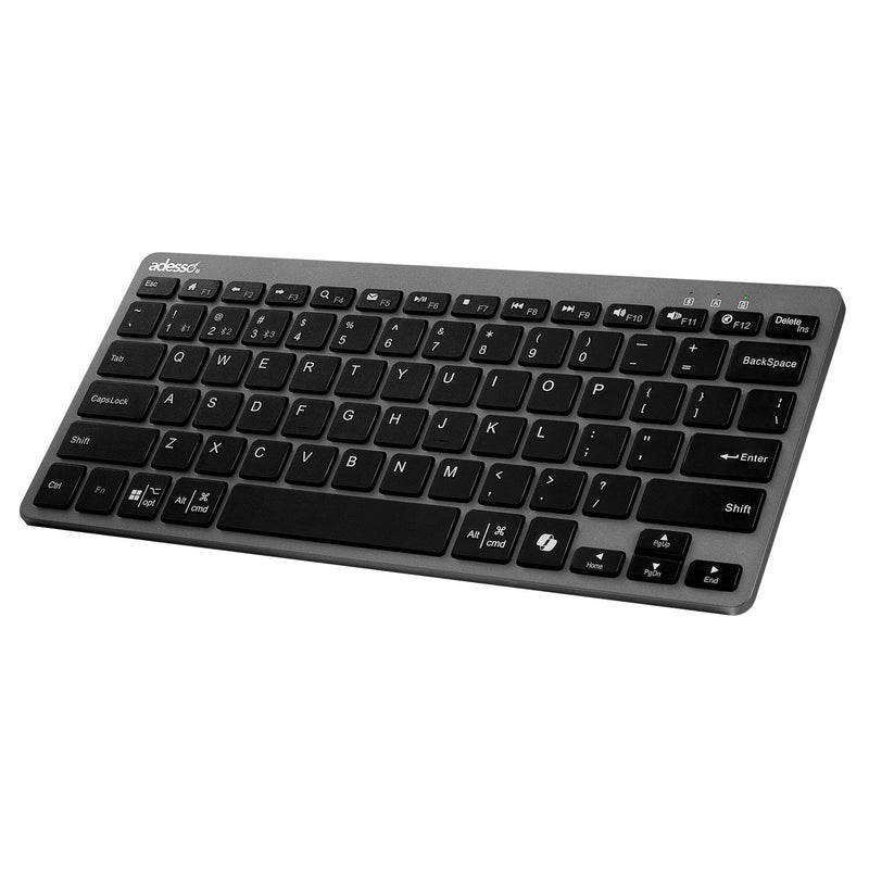 Adesso - Multi OS Bluetooth Scissor Switch Mini Keyboard with Copilot key