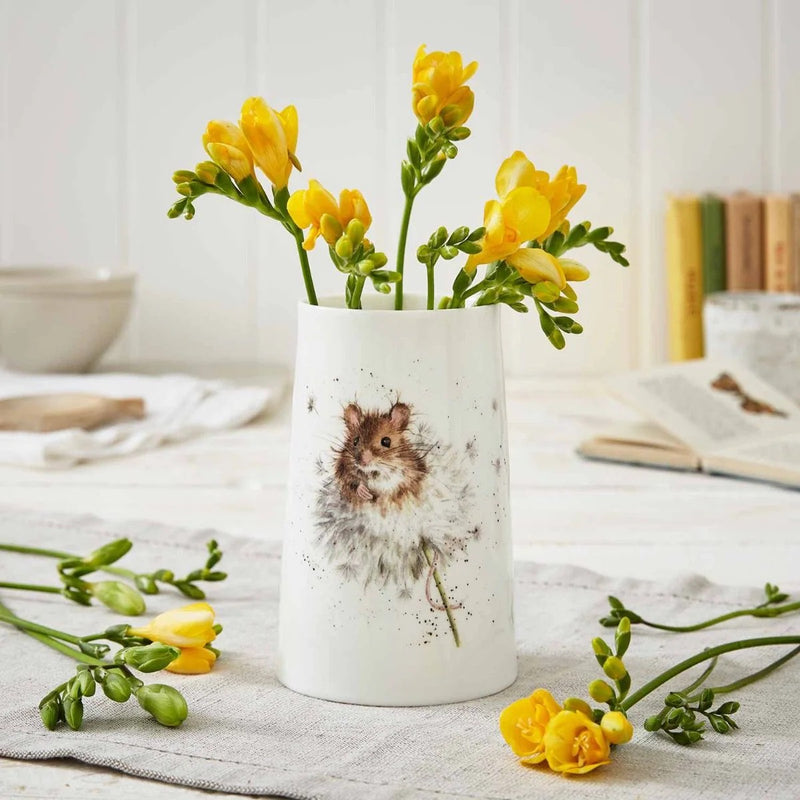 Royal Worcester - Wrendale Designs - Vase - Mice | 5.75 in