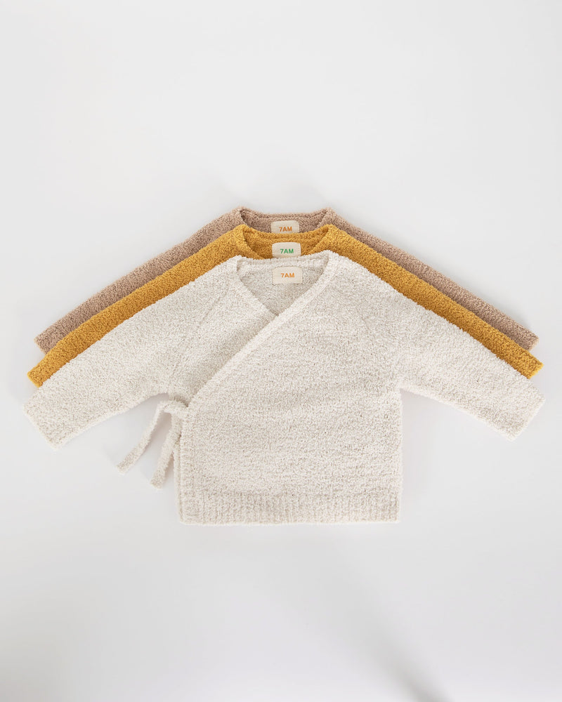 7AM Enfant - Wrap Top - Fuzzy
