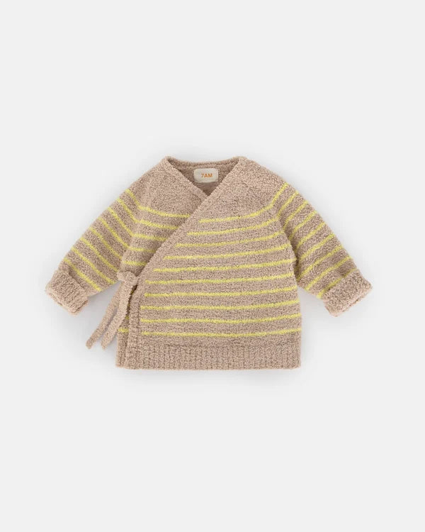 7AM - Wrap Top - Fuzzy