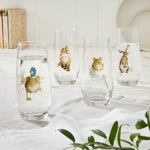 Wrendale DESIGNS - Highball Glasses (Set of 4) | 19 oz - Limolin 