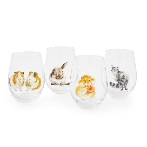 Wrendale DESIGNS - Tumbler (Set of 4) | 19 oz - Limolin 