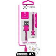 Xmobil - Color Blast Charge & Sync Lightning Cable 3ft MFI (XC - LT634) - Limolin 