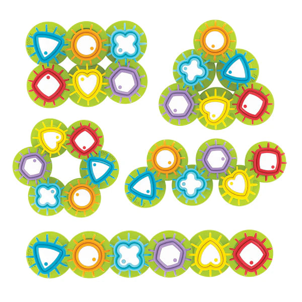 Yookidoo - Shape "N" Spin Gear Sorter - Limolin 
