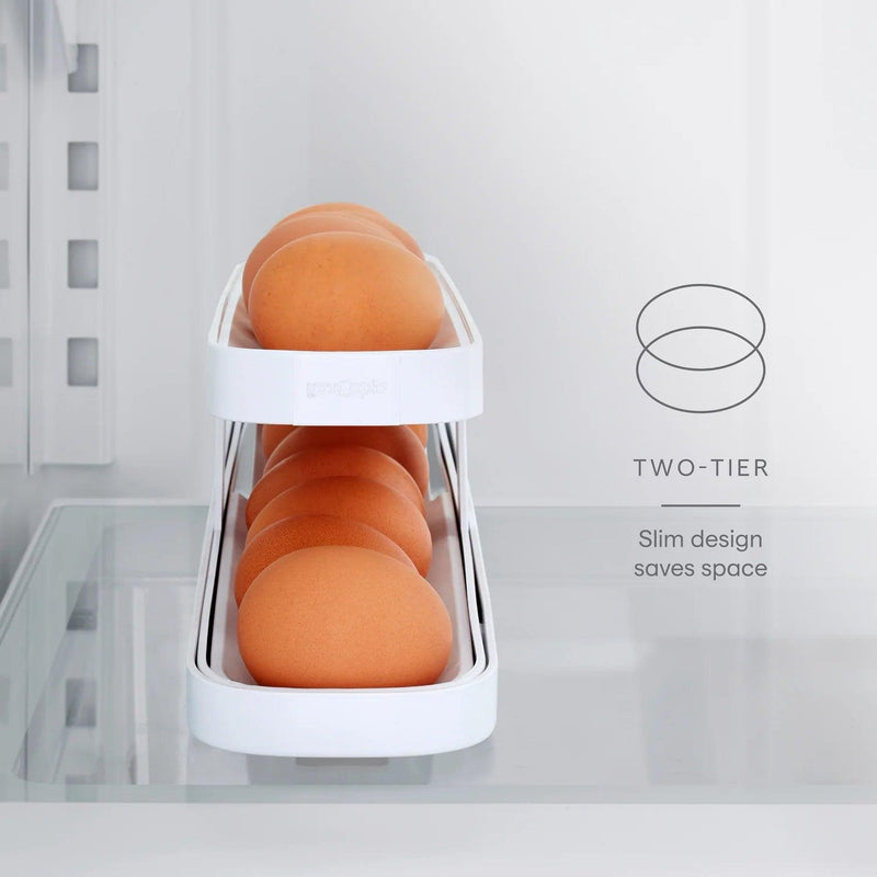 YouCopia - Rolldown Egg Dispenser Two-Tier (Bilingual Packaging) - Limolin 