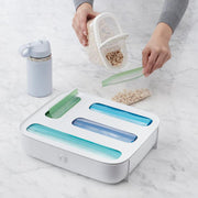 YouCopia - StoraBag Food Bag Dispenser 4-Slot (Bilingual Packaging) - Limolin 
