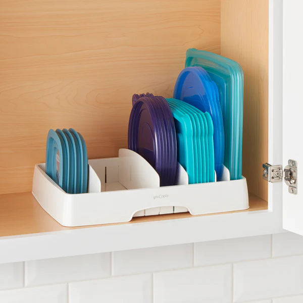 YouCopia - StoraLid Container Lid Organizer Large (Bilingual Packaging) - Limolin 