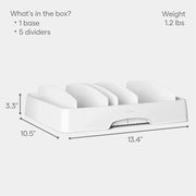 YouCopia - StoraLid Container Lid Organizer - Limolin 