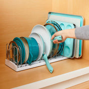 YouCopia - StoreMore Pan & Lid Rack Expandable - Limolin 