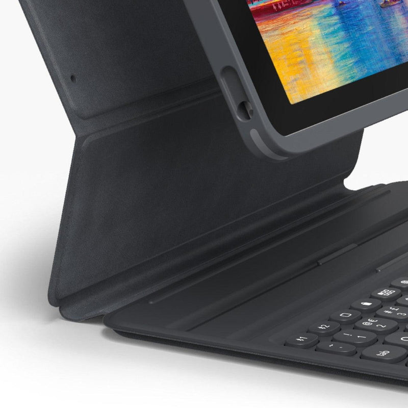 Zagg - iPad -Pro Keys wireless Keyboard with Detachable Case - Charcoal - Limolin 