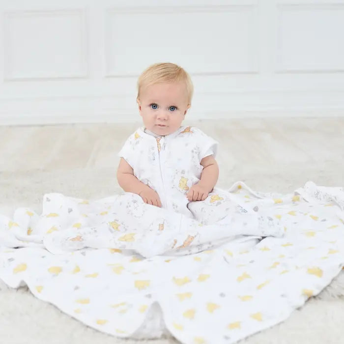 aden + anais - Muslin Blanket | Winnie + Friends - Neutral