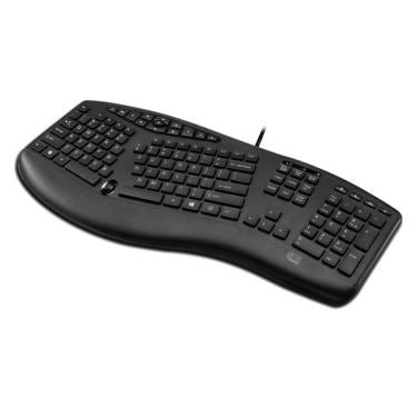 Adesso - TruForm™ Ergonomic Desktop Keyboard (AKB - 160UB) - Canadian French Electronics