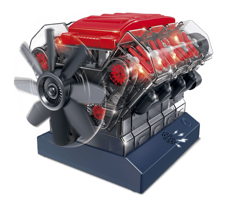 Amazing Toys - STEMNEX - V8 MODEL ENGINE Games & Toys
