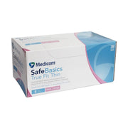 AMD Medicom - Safebasics Thin Nitrile Powder Free Gloves (300) Durable and Comfortable Health & Wellness Pink Small