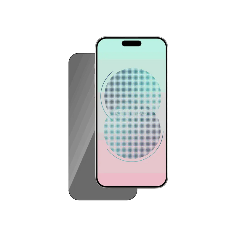 AMPD iPhone 16 Pro privacy glass packaging