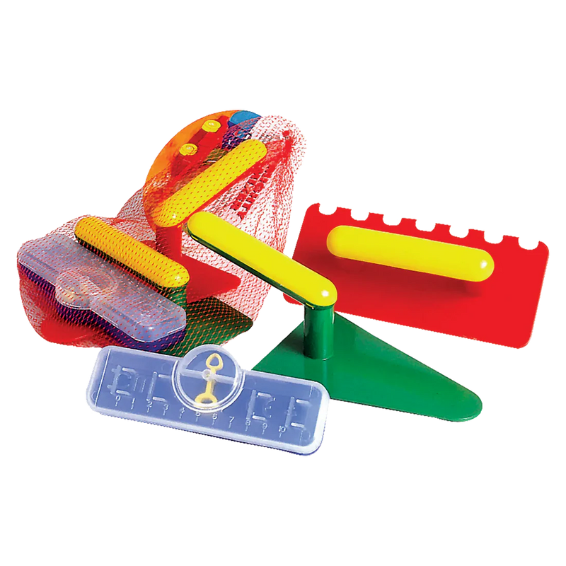 Androni - BEACH TROWELS AND LEVEL SET Toys & Games