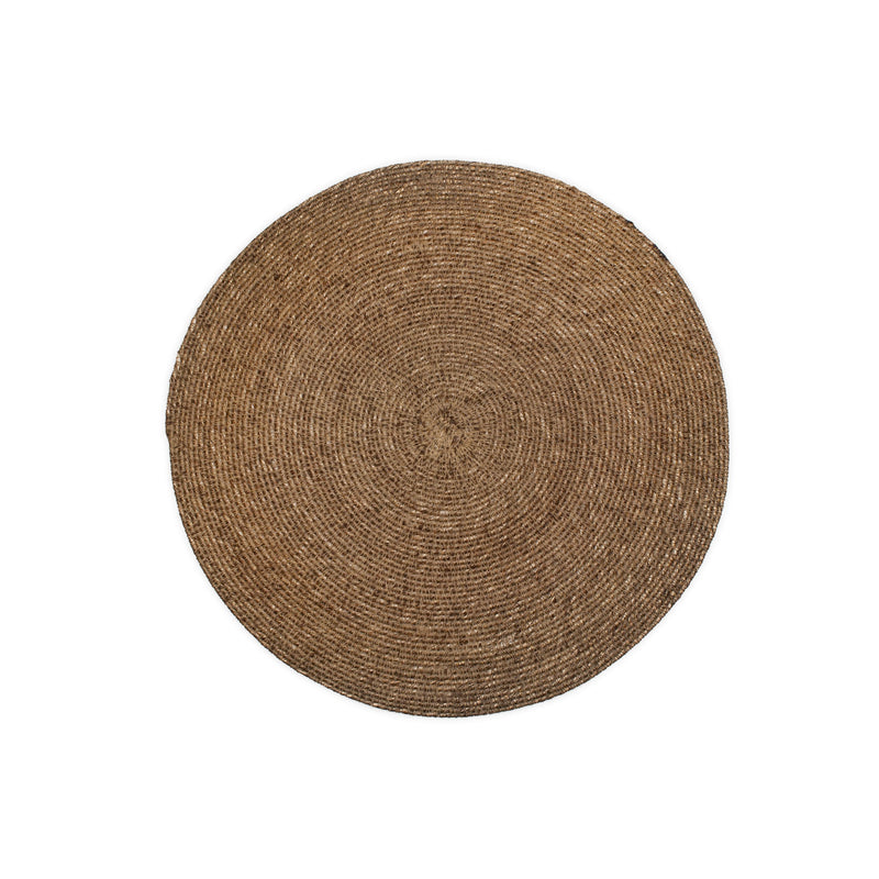Artisan 85 - Woven Mocha Seagrass Round Placemat Home & Kitchen